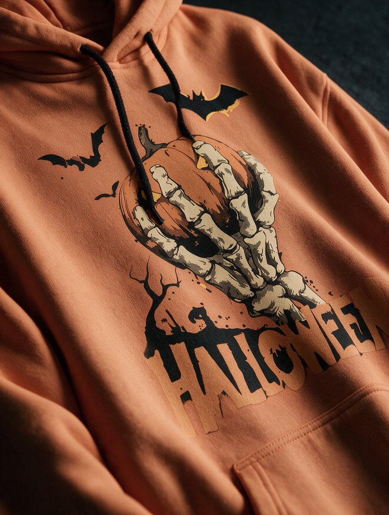 Hoodie Mão de Esqueleto