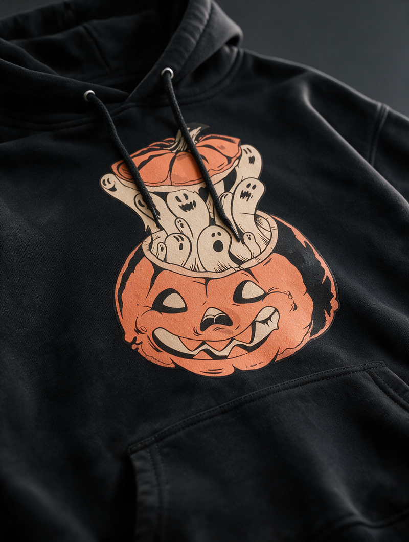 Hoodie Abóbora Assombrada